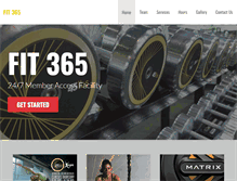 Tablet Screenshot of fit365.biz