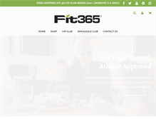 Tablet Screenshot of fit365.com